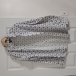 Express Floral Button Down